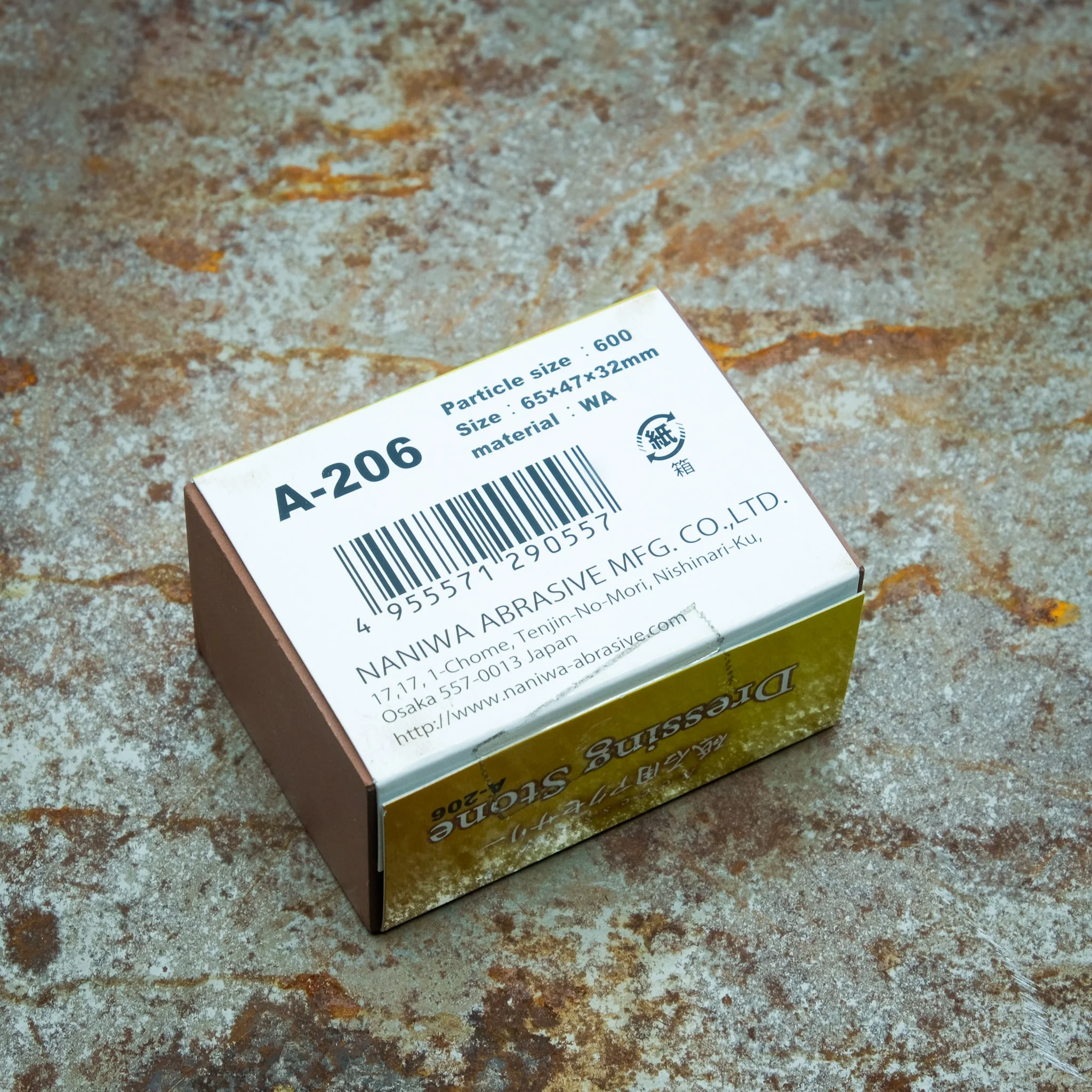 NANIWA JAPANESE NAGURA PIERRE À DRESSER, GRAIN 600 – Image 2