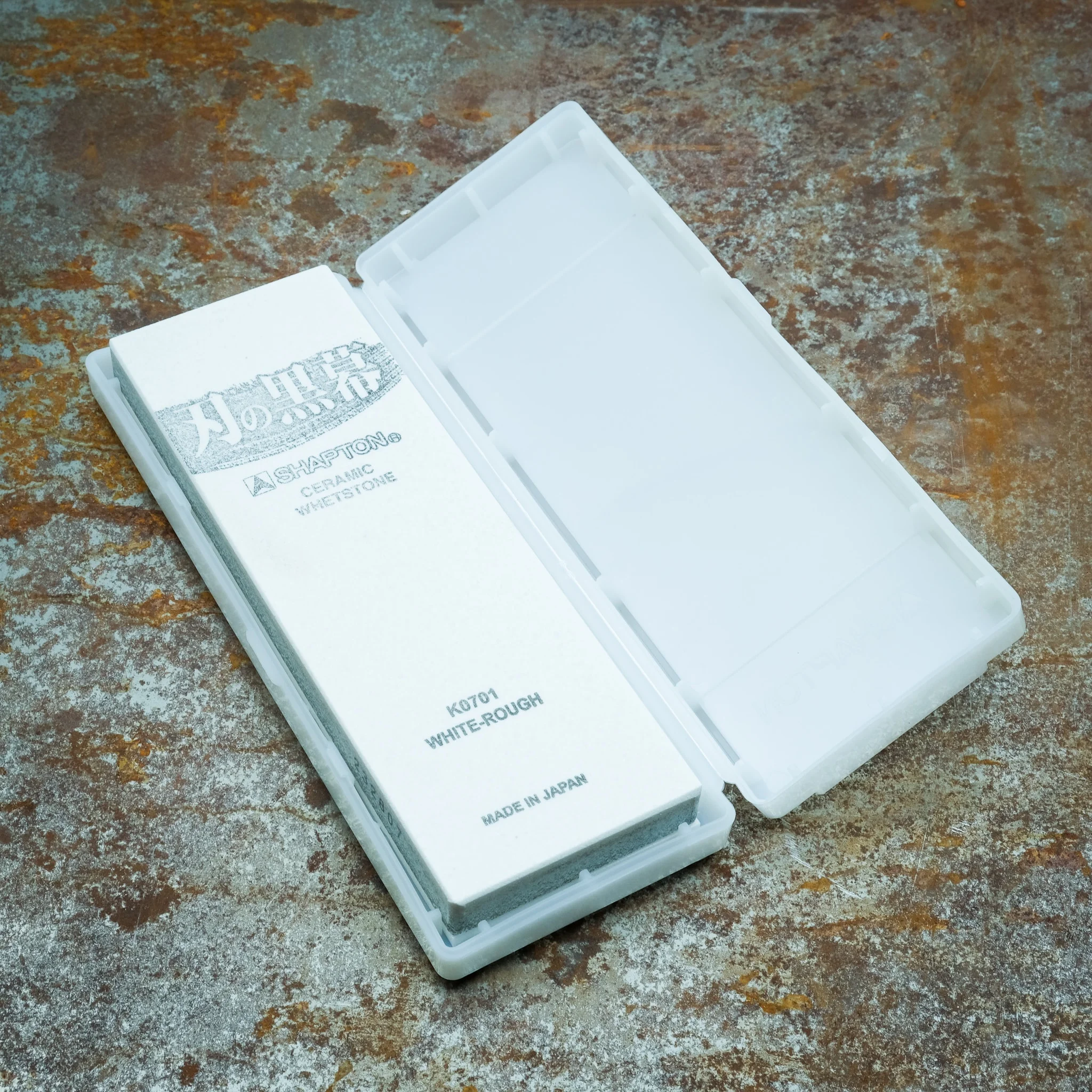 Pierre en céramique Shapton blanche – grain 120