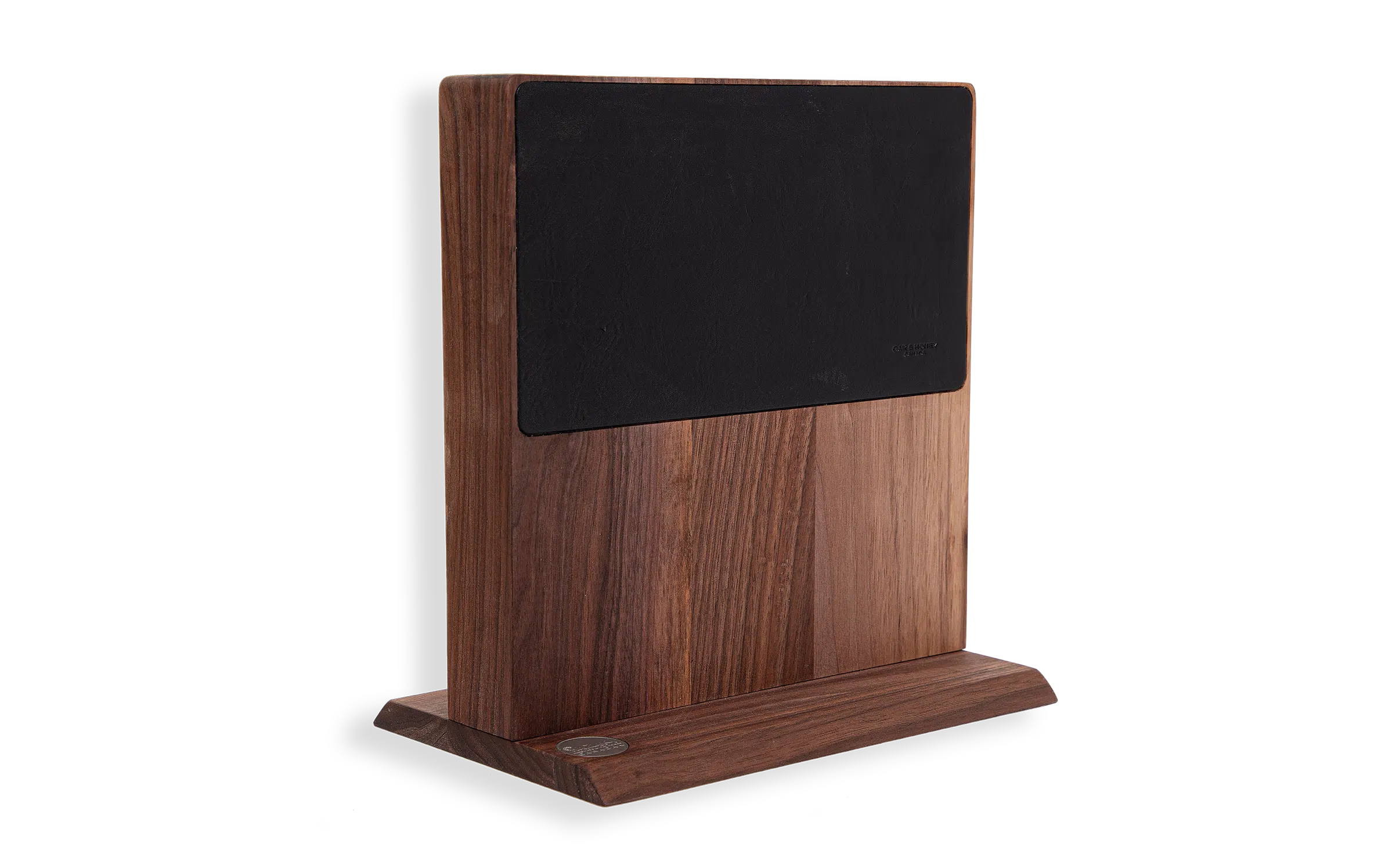 Hazaki - Bloc à couteaux - Noyer et cuir – Image 8