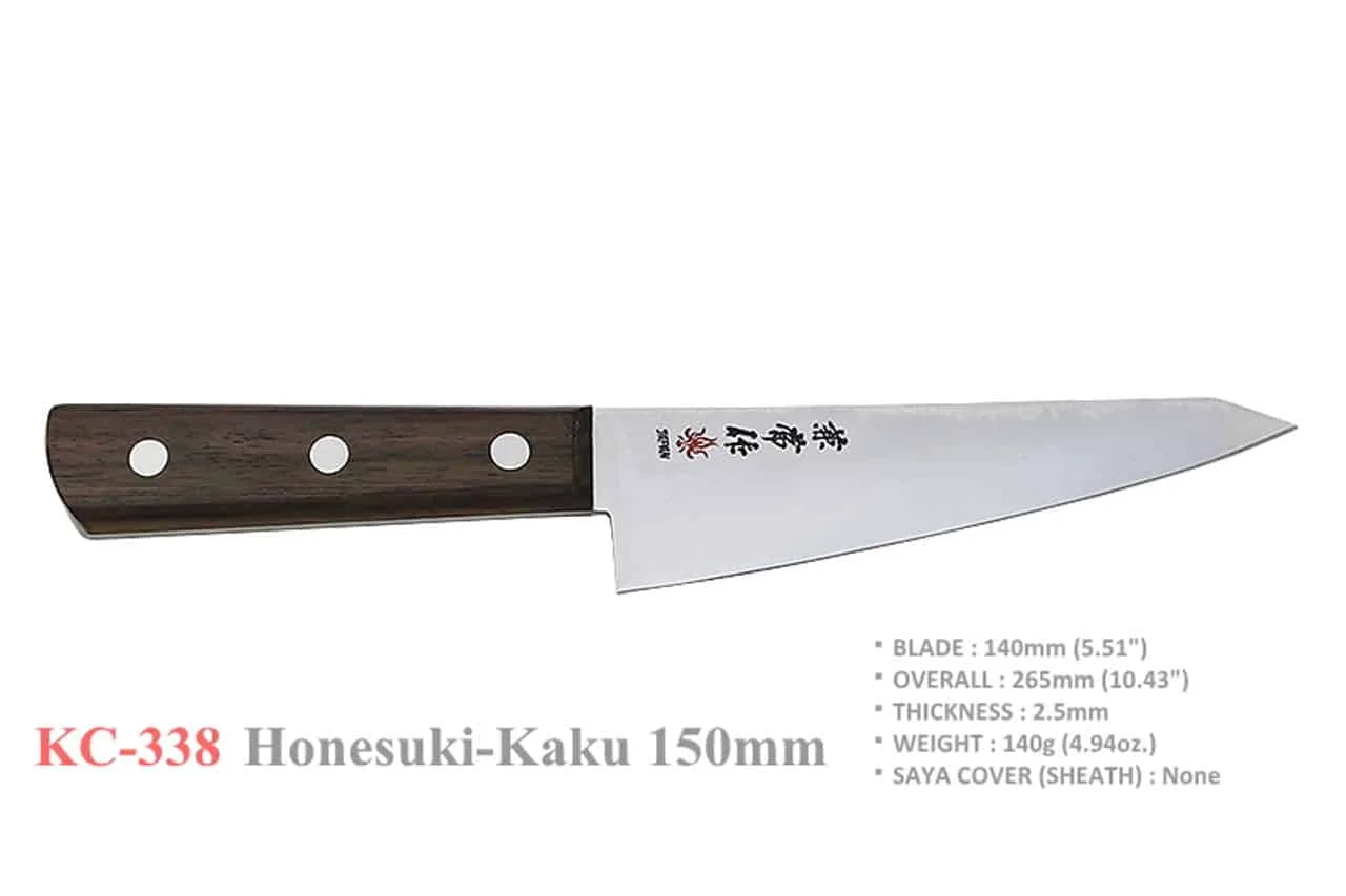 Kanetsune Honesuki High Carbon Steel 140mm