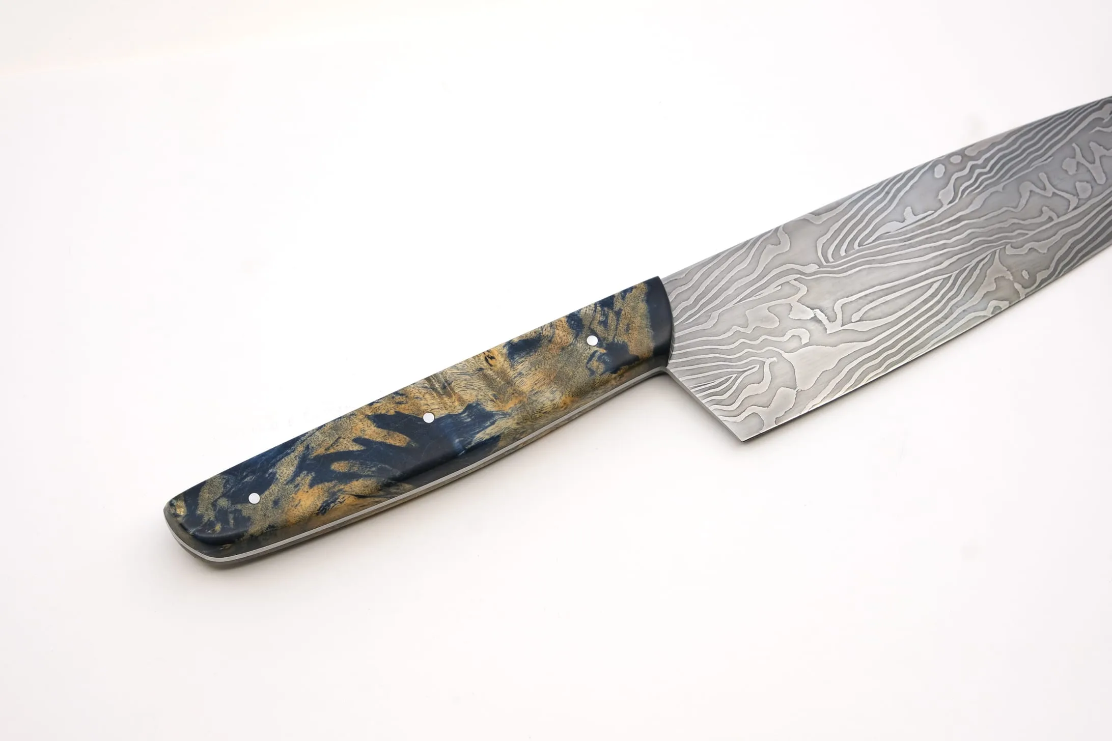 Couteaux MÀ - Chef - Damas torsadé – Image 3