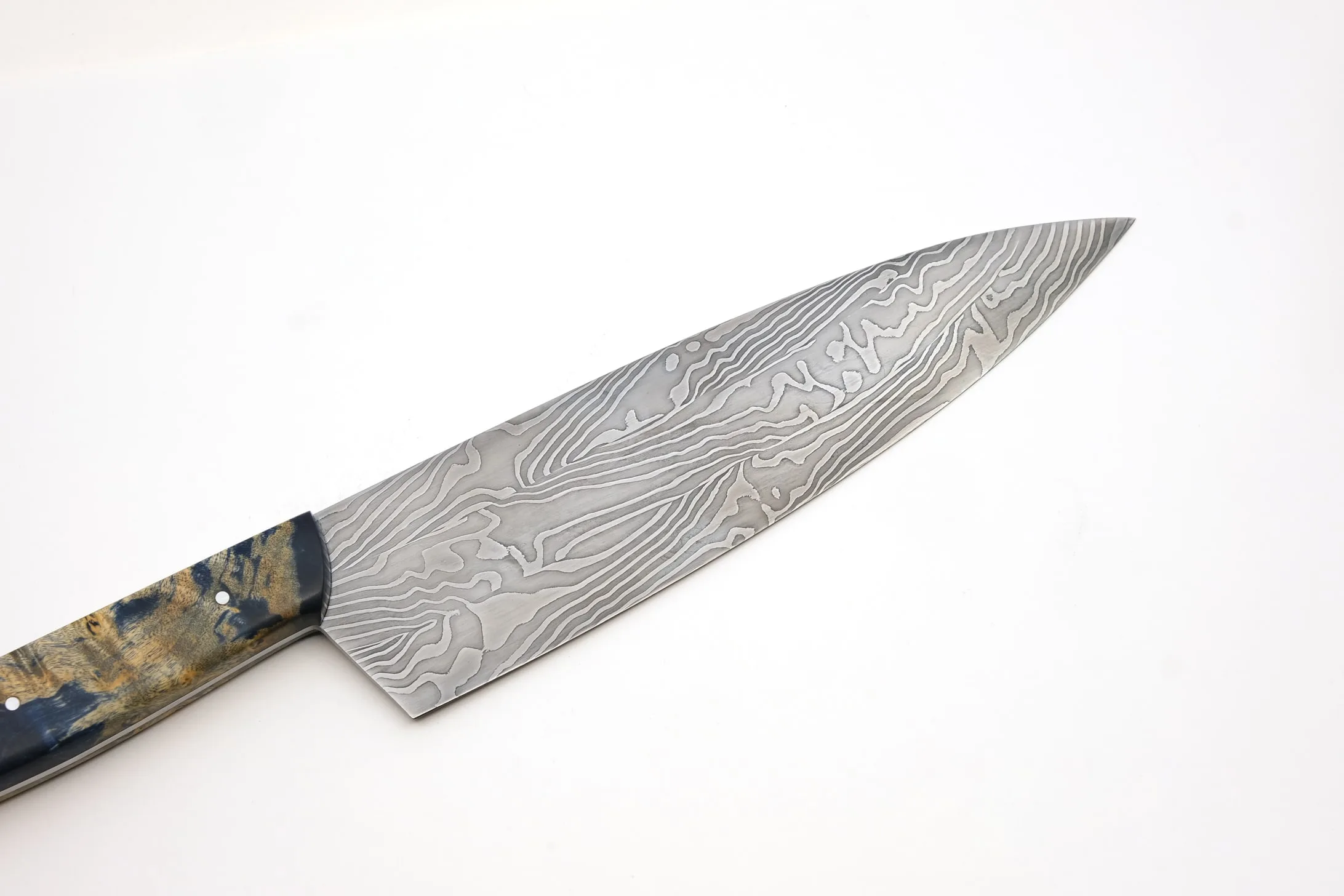 Couteaux MÀ - Chef - Damas torsadé